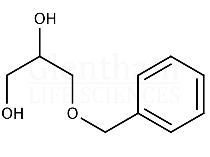 DL-alpha-O-Benzylglycerol Structure