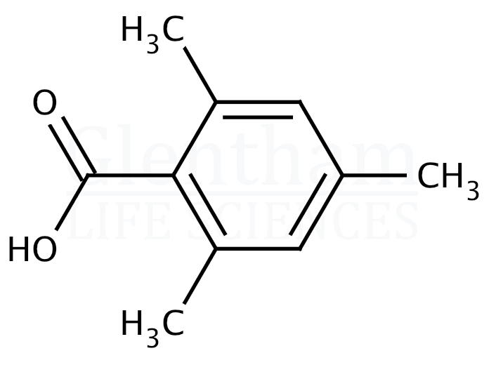 2,4,6-Trimethylbenzoic acid Structure