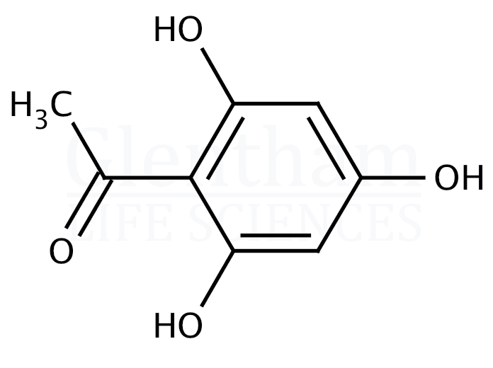 2'',4'',6''-Trihydroxyacetophenone monohydrate Structure