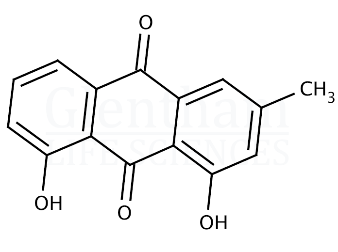 Structure for Chrysophanol (481-74-3)