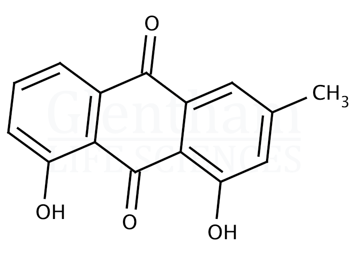 Chrysophanol Structure