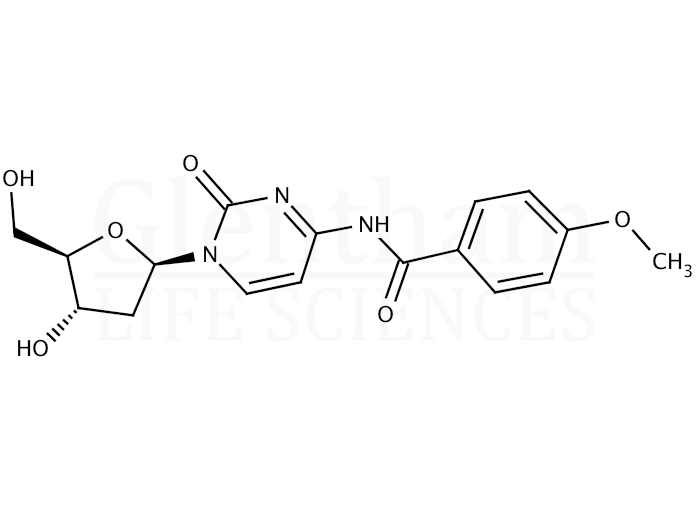N4-Anisoyl-2''-deoxycytidine Structure
