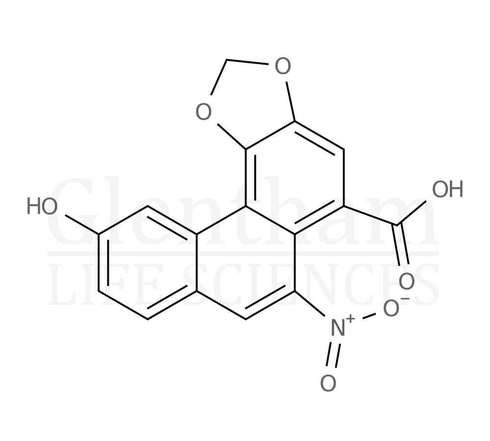Structure for  Aristolochic acid C  (4849-90-5)
