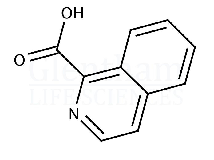 1-Isoquinolinecarboxylic acid Structure