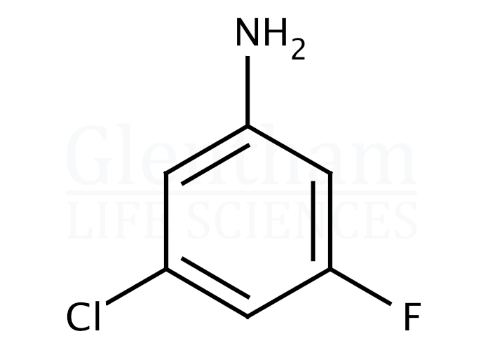 Structure for 3-Chloro-5-fluoroaniline
