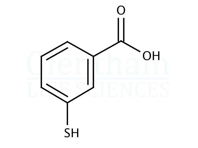 3-Mercaptobenzoic acid Structure