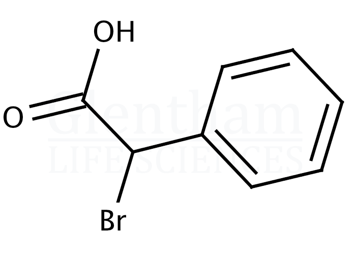 alpha-Bromophenylacetic acid Structure