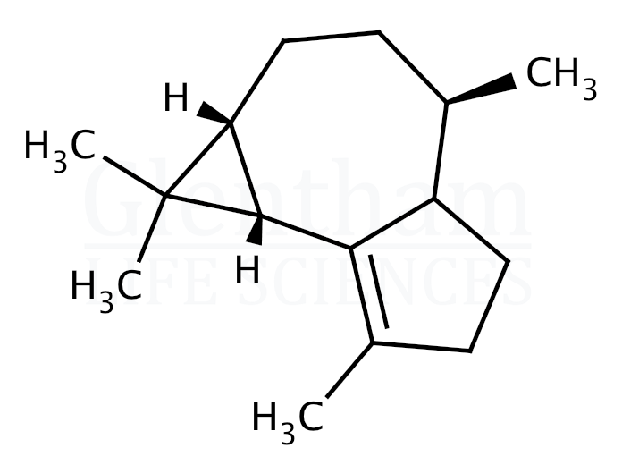 (-)-alpha-Gurjunene Structure