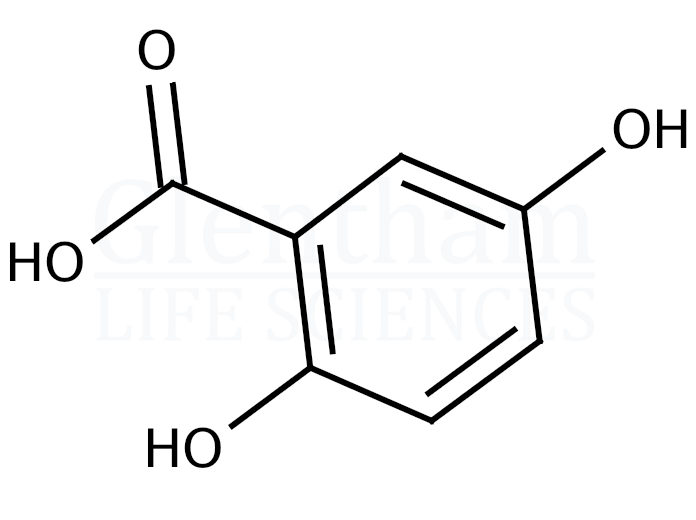 Structure for Gentisic acid (490-79-9)