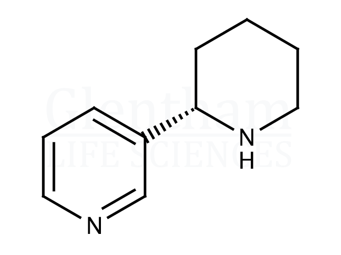 Structure for L-(-)-Anabasine