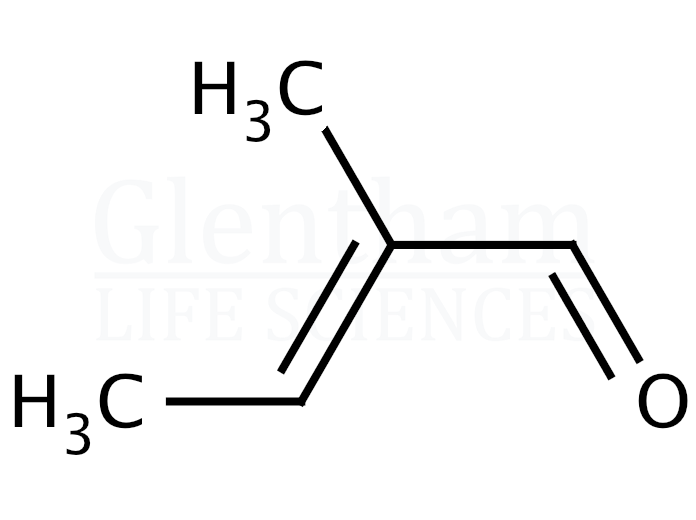 Tiglic aldehyde Structure