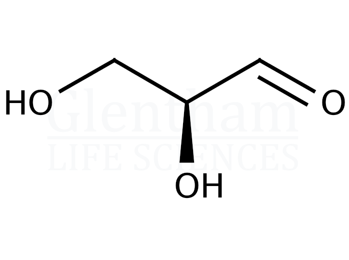 Structure for L-(-)-Glyceraldehyde