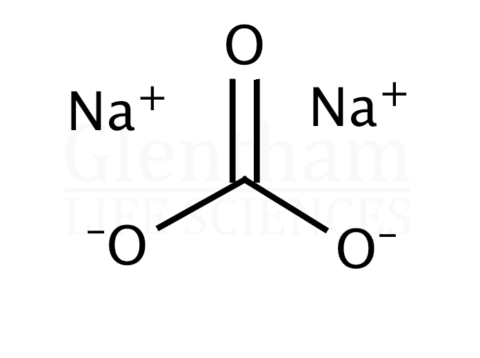 Sodium carbonate, anhydrous, 99.9% Structure