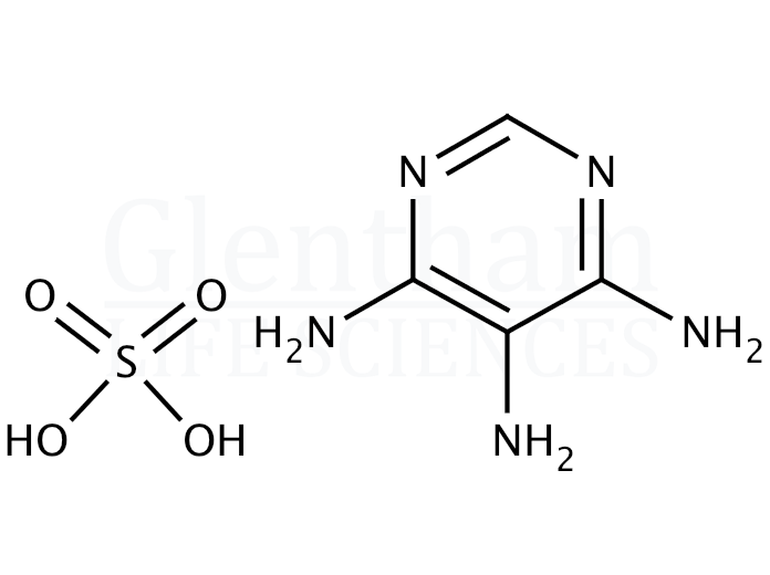 Structure for 4,5,6-Triaminopyrimidine sulfate 