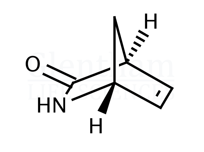 (+/-)-2-Azabicyclo(2.2.1)hept-5-en-3-one Structure