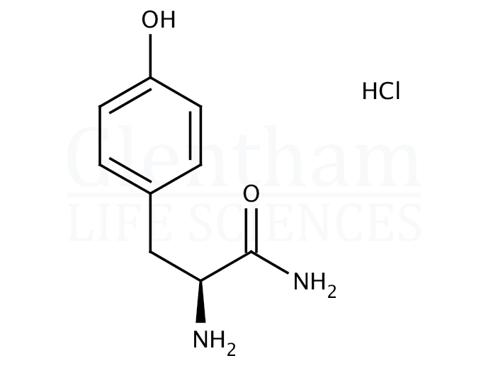 Structure for L-Tyrosine amide (4985-46-0)