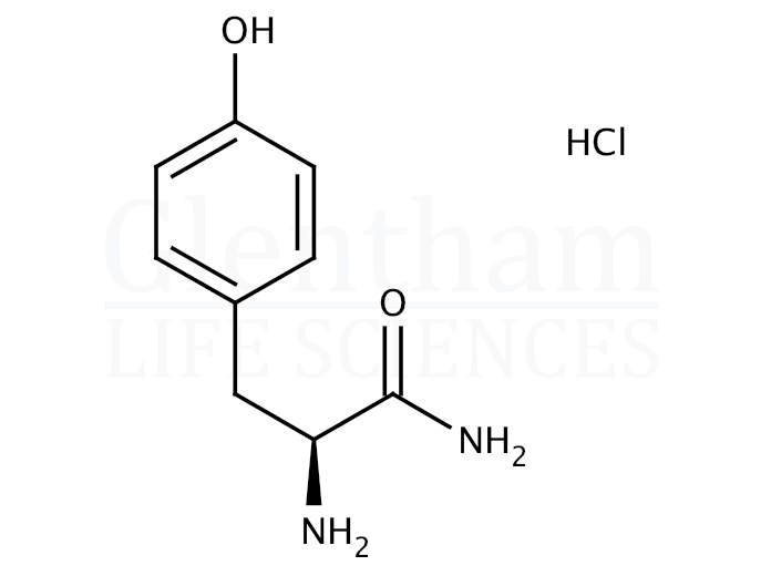 Structure for  L-Tyrosine amide  (4985-46-0)