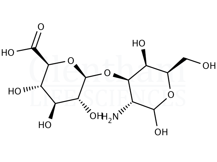 Structure for 2-Amino-2-deoxy-3-O-(b-D-glucopyranuronosyl)-D-galactose
