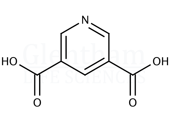 3,5-Pyridinedicarboxylic acid Structure