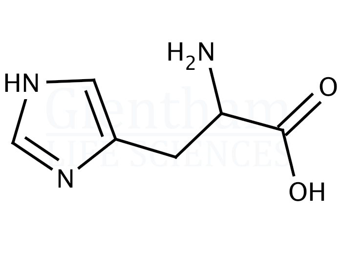 DL-Histidine Structure