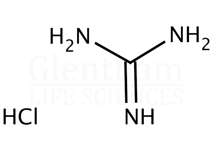 Structure for Guanidine hydrochloride solution, 6M