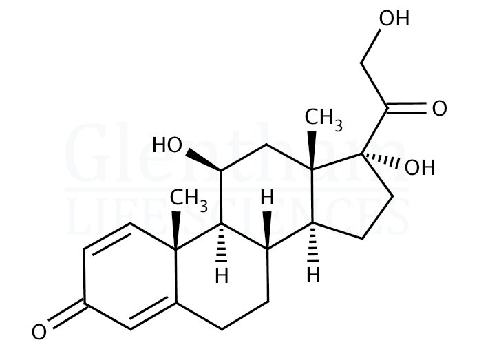 Prednisolone, EP grade Structure