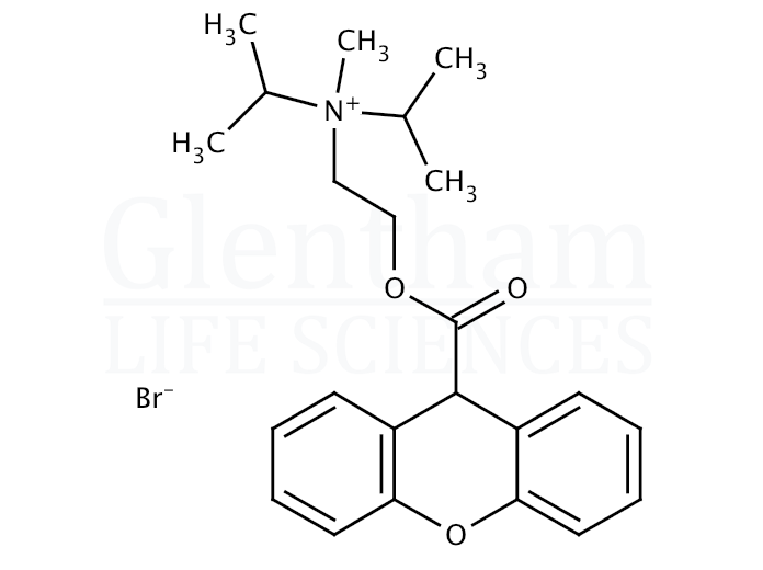 Structure for  Propantheline bromide  (50-34-0)