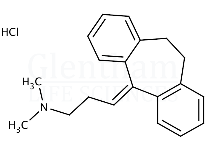 Structure for Amitryptylline hydrochloride
