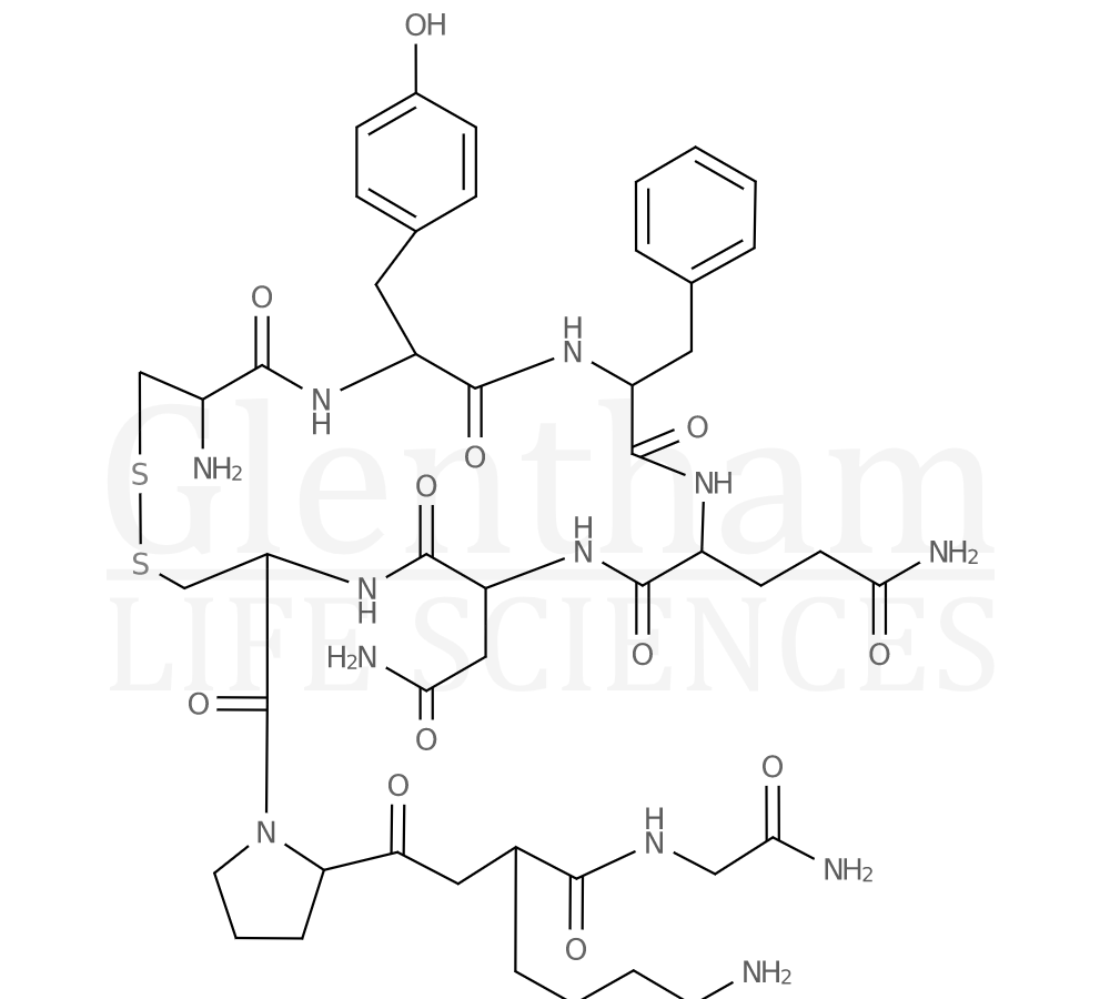 Structure for Lysipressin Acetate