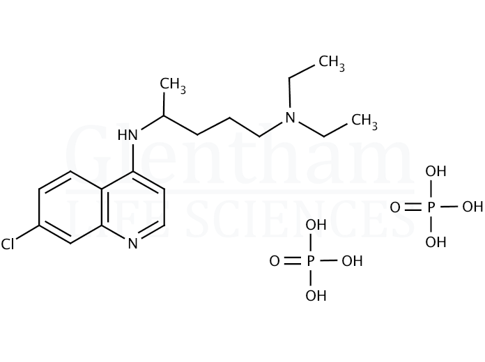 Structure for Chloroquine diphosphate salt