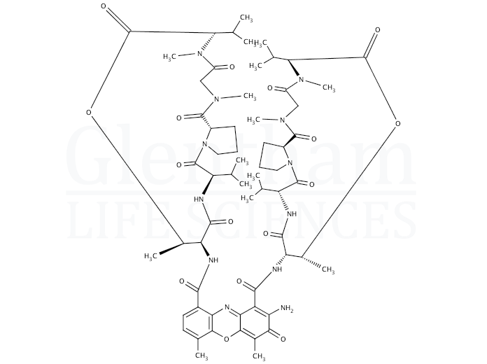 Strcuture for Actinomycin D, GlenCell™, suitable for cell culture, USP grade