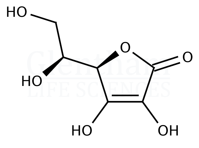 Strcuture for L-(+)-Ascorbic acid