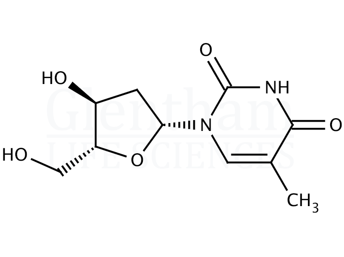 Structure for Thymidine (50-89-5)