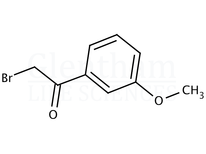 2-Bromo-3''-methoxyacetophenone Structure