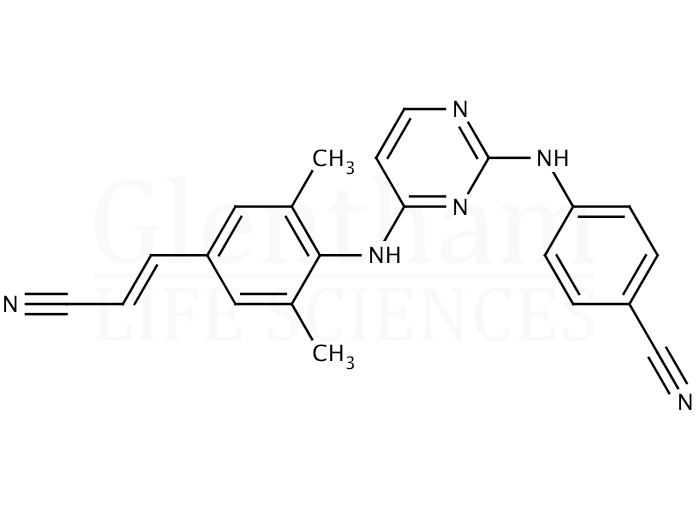 Structure for Rilpivirine (500287-72-9)