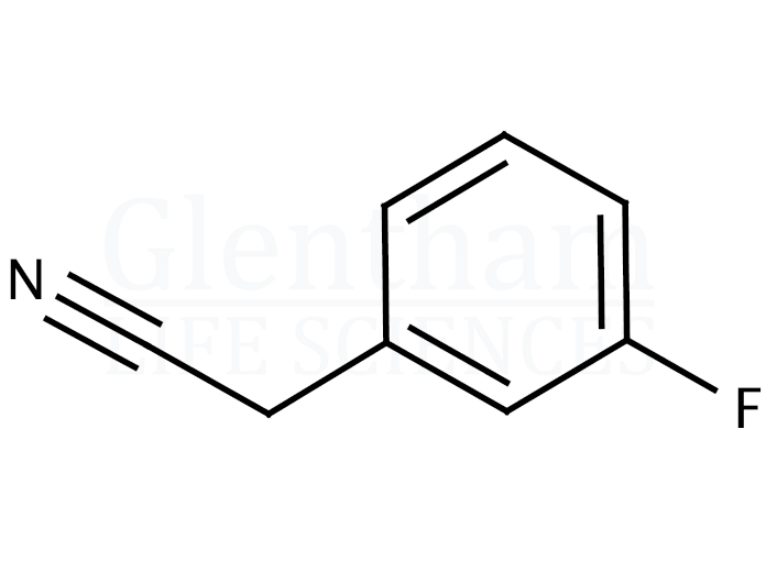 Structure for 3-Fluorobenzyl cyanide
