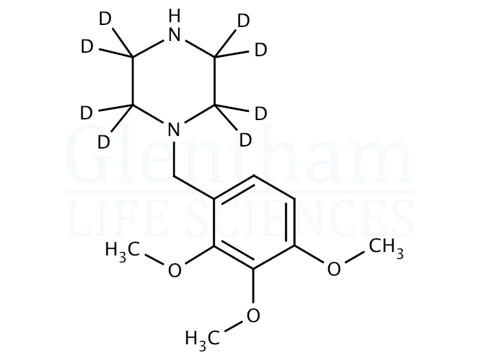Trimetazidine Structure