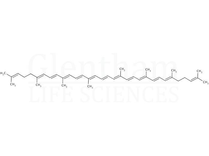 Structure for Lycopene (502-65-8)
