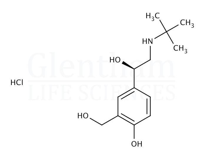 Structure for Levalbuterol hydrochloride