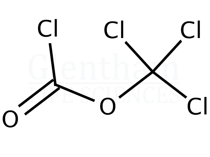Structure for Trichloromethyl chloroformate (Diphosgene)