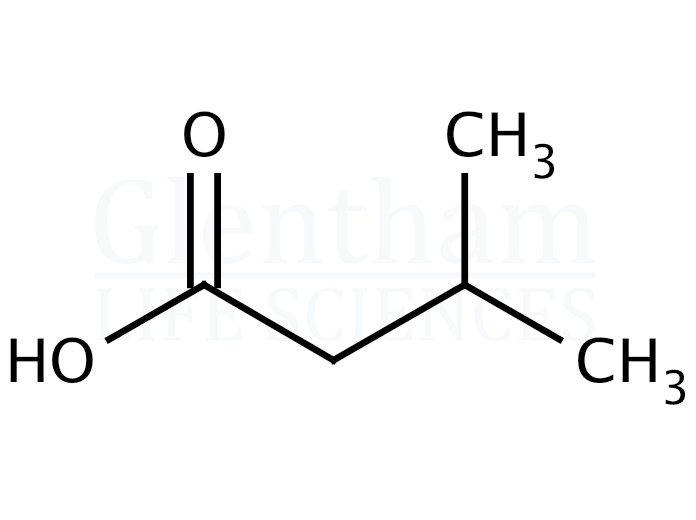 Structure for  Isovaleric acid  (503-74-2)