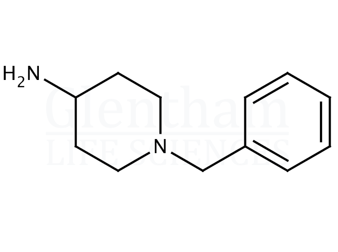 4-Amino-1-benzylpiperidine  Structure