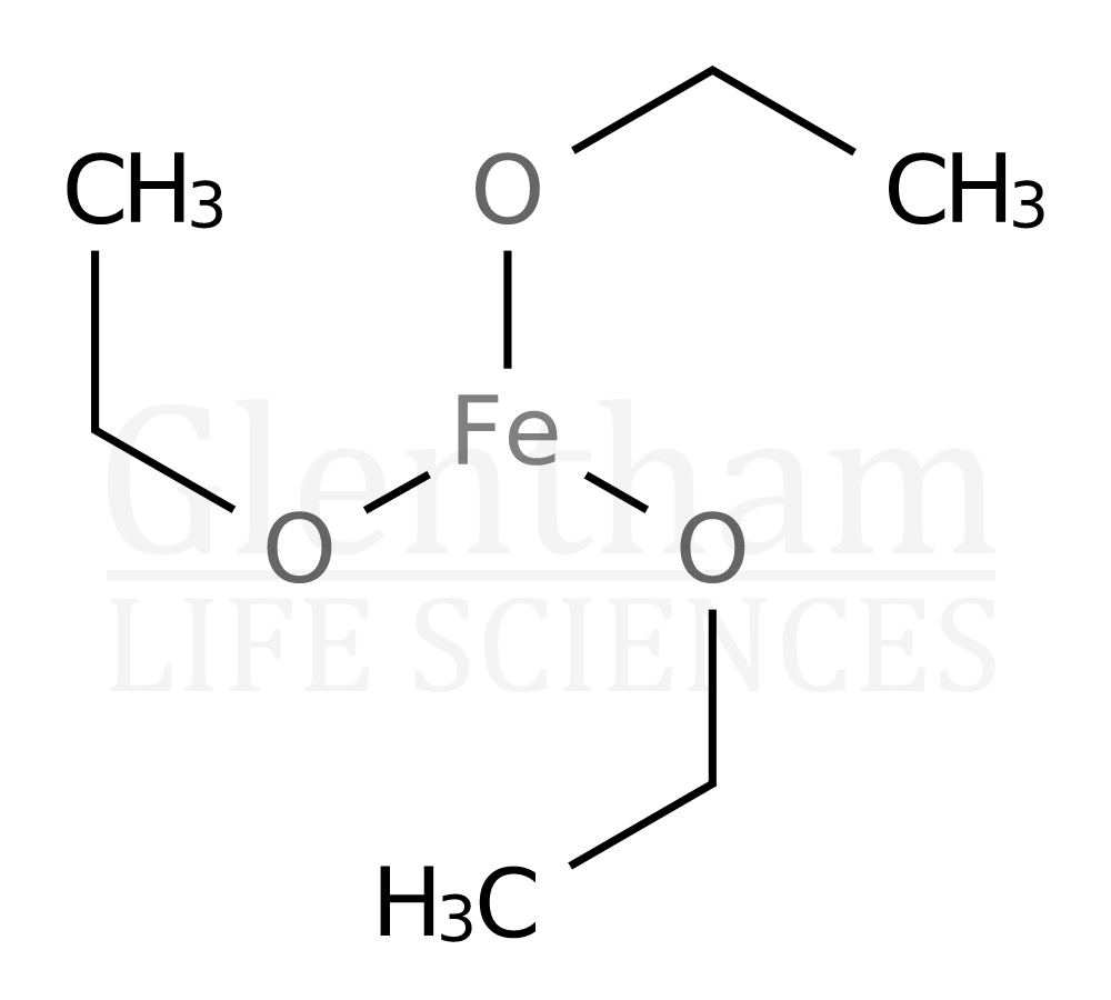 Iron(III) ethoxide, 99.9% Structure
