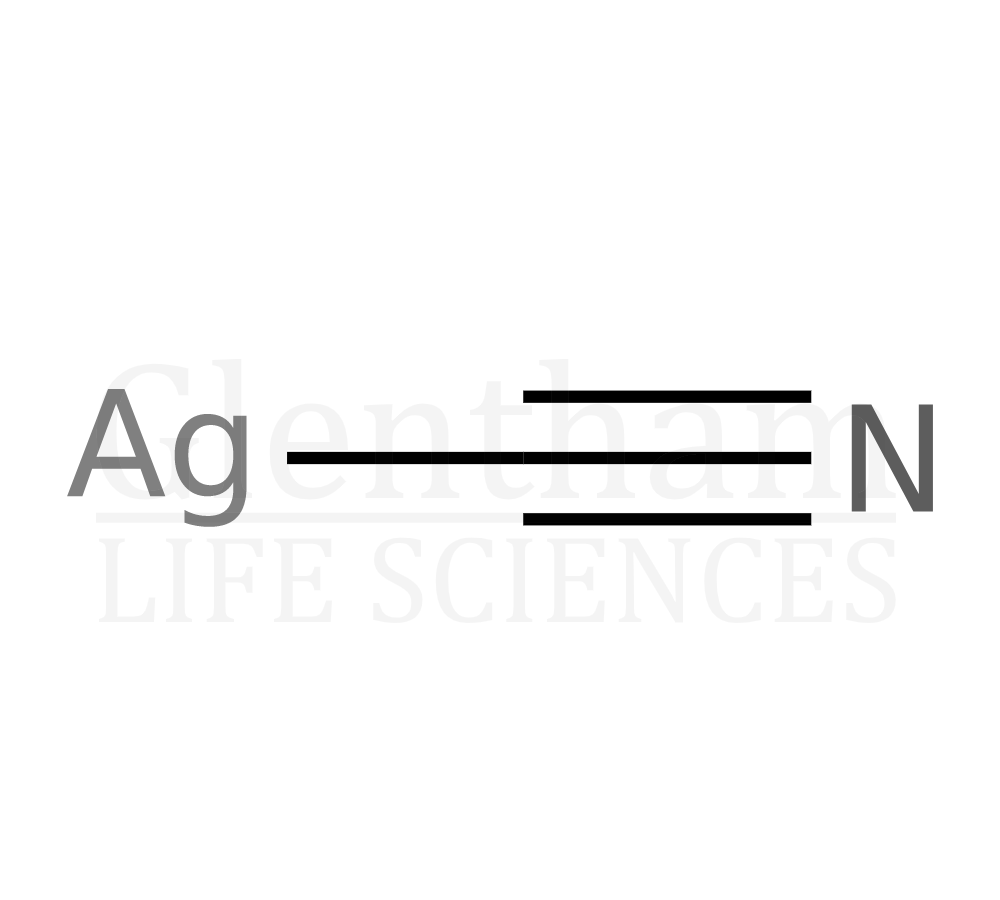 Silver cyanide, 99% Structure