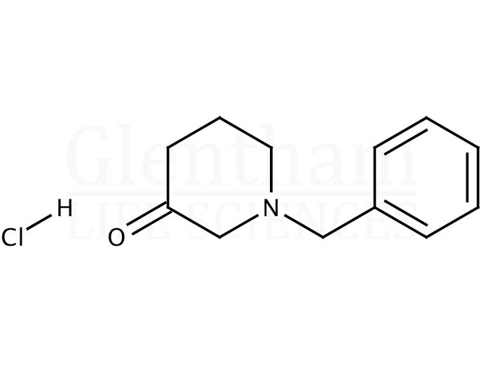 1-Benzyl-3-piperidone hydrochloride hydrate Structure
