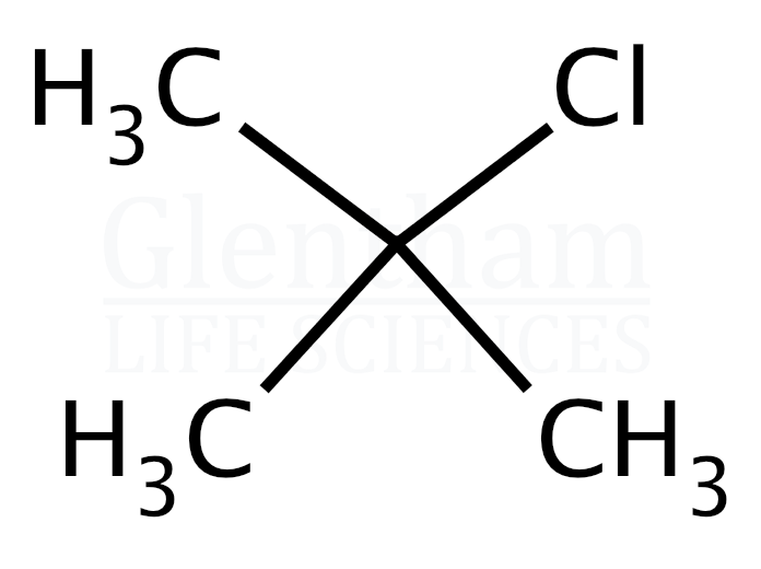 2-Chloro-2-methylpropane Structure