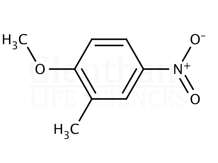 2-Methyl-4-nitroanisole Structure