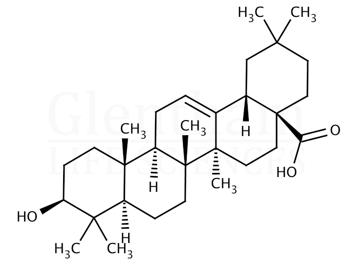 Structure for Oleanolic acid, 97% (508-02-1)