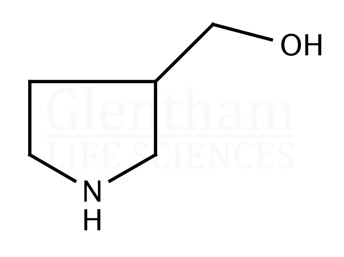 Structure for (RS)-3-Pyrrolidinemethanol (5082-74-6)