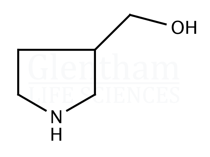 (RS)-3-Pyrrolidinemethanol Structure